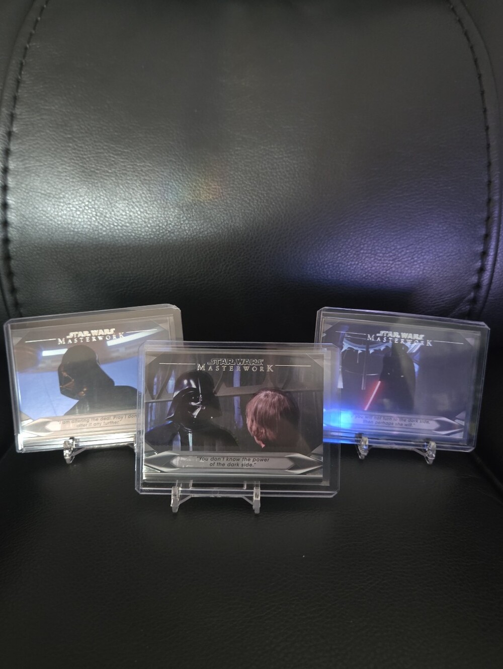 Topps Star Wars Masterwork The Dark Side Darth Vader Quotes Numbered Cards